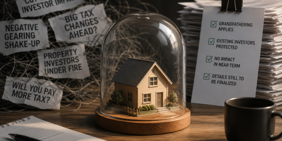 CGT and negative gearing changes 