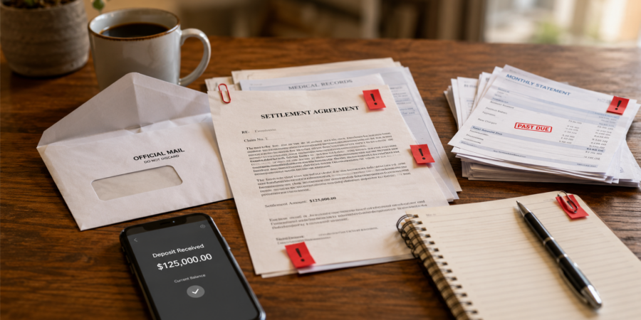 5 mistakes people make after receiving a compensation settlement