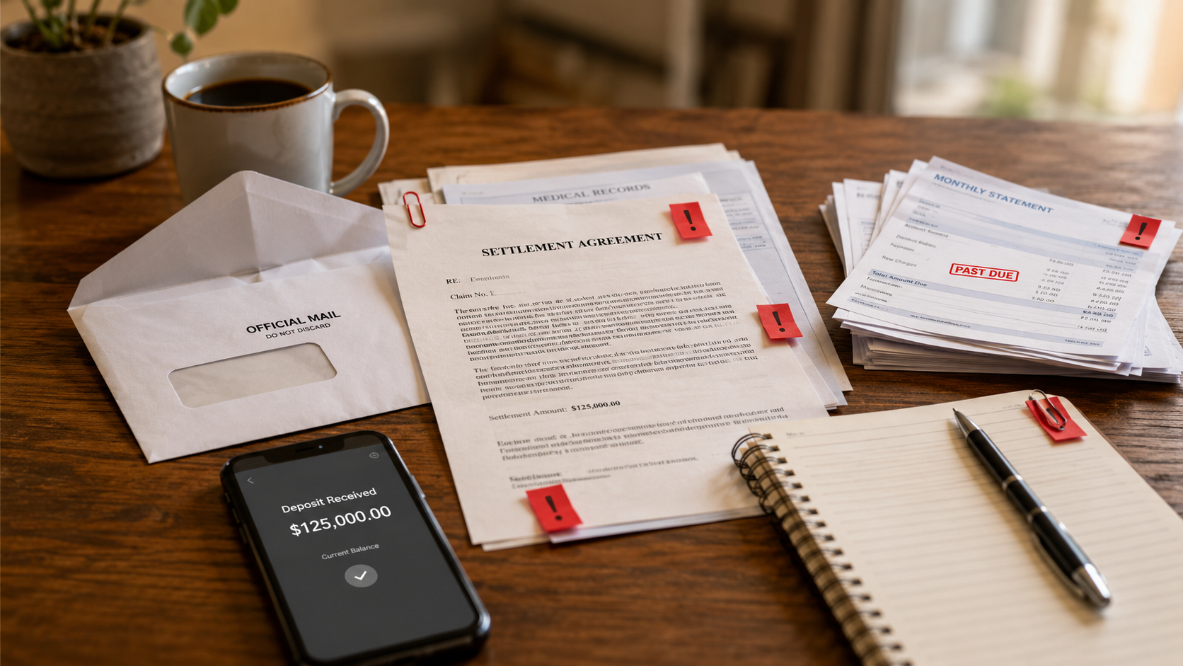 5 mistakes people make after receiving a compensation settlement