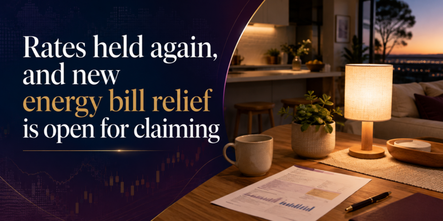 RBA rate hold August 2026: energy bill relief now open for claiming